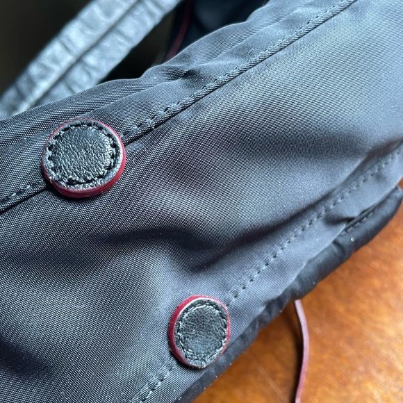 MZ Wallace Paige Nylon Black Shoulder Bag - Picture 12 of 14